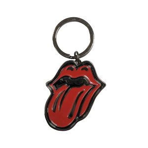 Rolling Stones Sleutelhanger *5* Classic Tongue Black