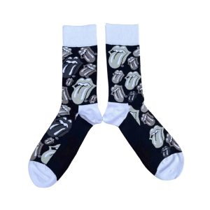 Sokken nr. 157 - Rolling Stones - Classic Tongues Multicolors maat 40-45