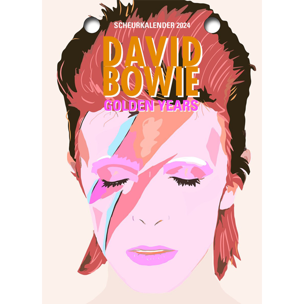 David Bowie scheurkalender 2024 RockArt Shop