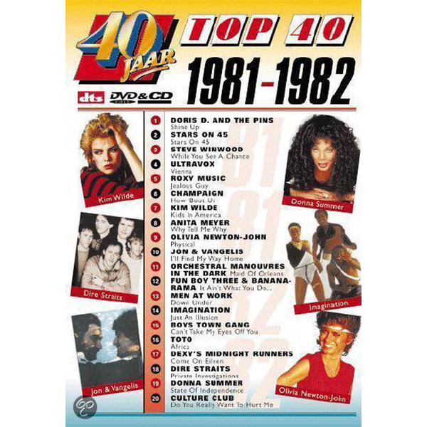 Top 40 1981-1982 (2de hands dvd-cd) - RockArt Shop
