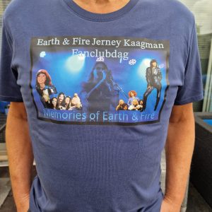 Earth & Fire Jerney Kaagman Fanclubdag Memories of Earth & Fire (t-shirt)