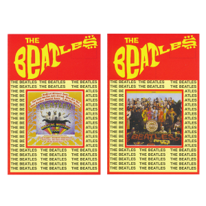 Beatles set van 10 ansichtkaarten (set nr. 11)
