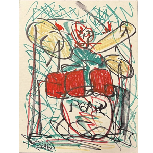 Schilderij geschilderd door Cesar Zuiderwijk (nr.12)