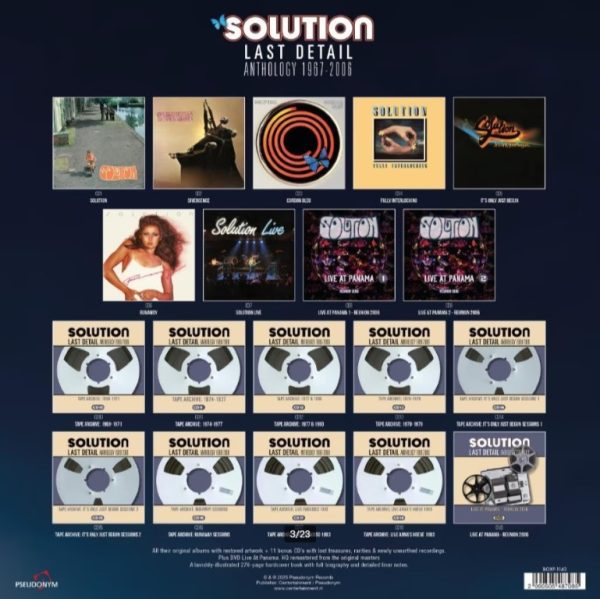 Solution - Last Detail: Anthology 1967-2006 (Indies Only) (18 cd's-dvd-boek) - Afbeelding 3