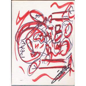Schilderij geschilderd door Cesar Zuiderwijk (nr. 33)
