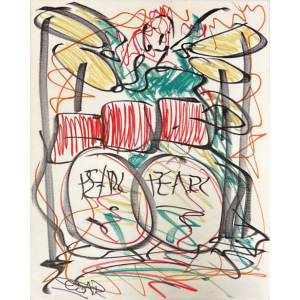 Schilderij geschilderd en gesigneerd door Cesar Zuiderwijk (nr. 3)