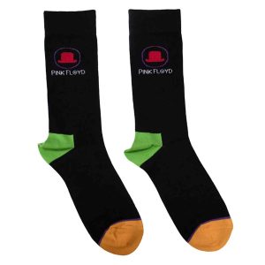Sokken nr. 254 Pink Floyd - Bowler Hat  - maat 39-45 - Zwart