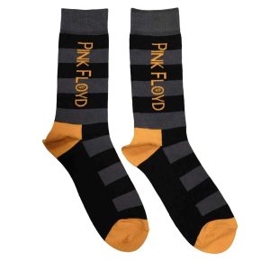 Sokken nr. 256 Pink Floyd Orange Logo - maat 39-45 - Zwart