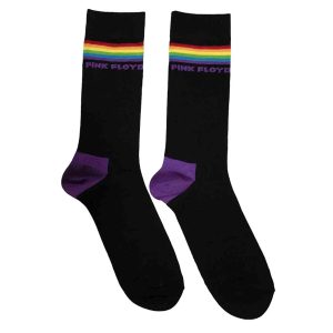 Sokken nr. 257 Pink Floyd Wide Stripes - maat 39-45 - Zwart