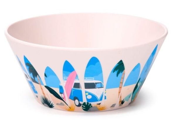 Volkswagen VW T1 Busje Waves Set van 4 Duurzame Picknick Kommen - Afbeelding 3