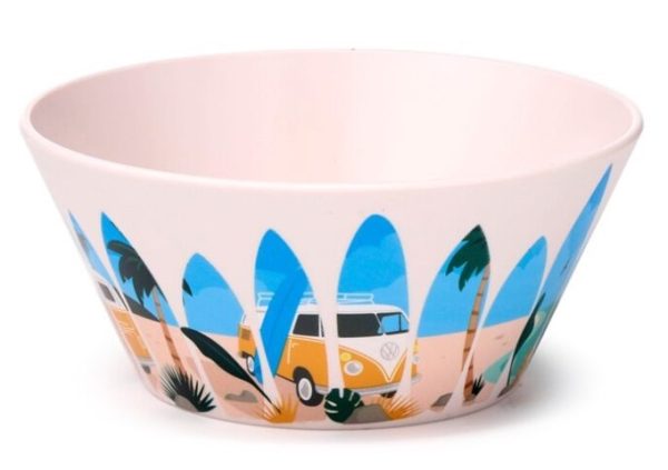 Volkswagen VW T1 Busje Waves Set van 4 Duurzame Picknick Kommen - Afbeelding 5