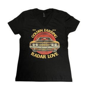 Golden Earring - Radar Love Car (dames t-shirt) V hals