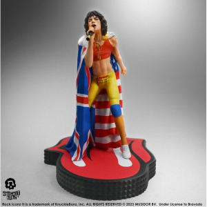 Rolling Stones Rock Iconz Statue Mick Jagger (Tattoo You Tour 1981)  KnuckleBonz