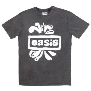 Oasis - Logo Splat stonewash (t-shirt)