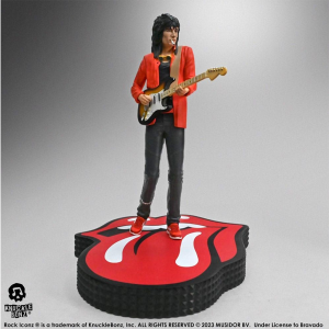 Rolling Stones Rock Iconz Statue Ronnie Wood (Tattoo You Tour 1981) KnuckleBonz