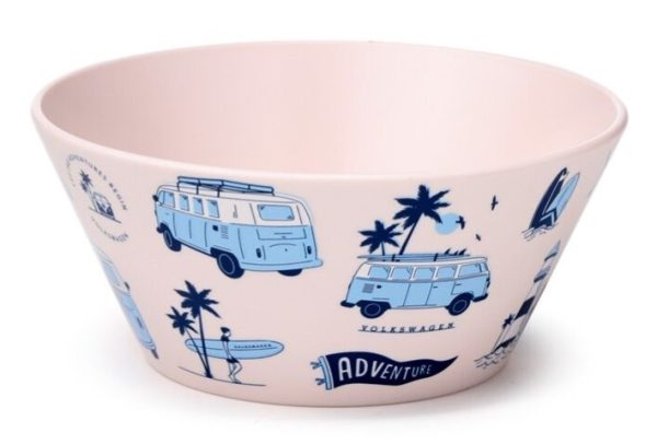 Volkswagen VW T1 Busje Busje Explore Set van 4 Duurzame Picknick Kommen - Afbeelding 7