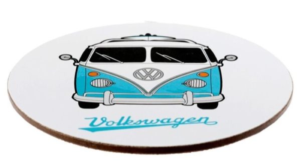 Volkswagen VW T1 Busje Porselein Mok & Coaster (Onderzetter) - Afbeelding 4