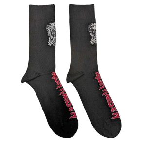 Sokken nr. 278 Iron Maiden - Killers Eddie - maat 40-45 - Zwart