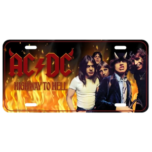 AC/DC License Plate/Kenteken plaat - Highway To Hell
