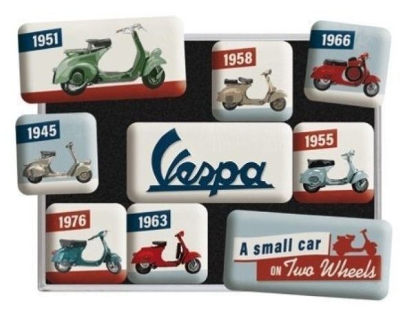 Magneet set Vespa- Nostalgic Art - Afbeelding 2