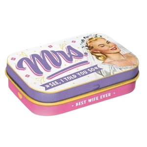 Mrs See Told You So Blikje suikervrije pepermuntjes nr. 34