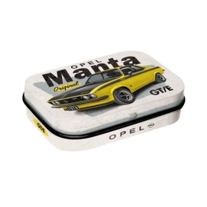 Opel Manta GT/E Blikje suikervrije pepermuntjes nr. 43