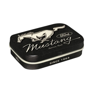 Ford Mustang - Horse Logo Blikje suikervrije pepermuntjes nr. 47