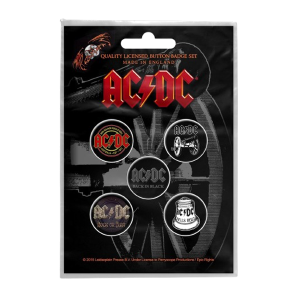 AC/DC - For those about to rock Retail Pack (5 buttons)