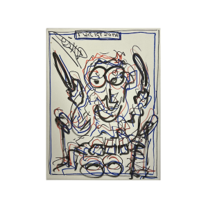 Schilderij geschilderd en gesigneerd door Cesar Zuiderwijk (nr. 6)