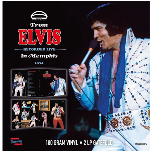 Elvis Presley - From Elvis Recorded Live In Memphis 1974 clear vinyl (2 lp's)
