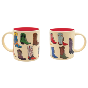 Cowboy Boot Mug (mok)