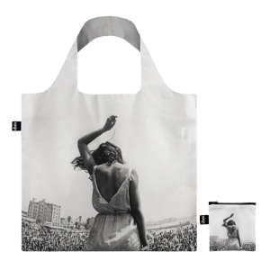 LOQI Venice Beach Rock Festival - opvouwbare tas / shopper