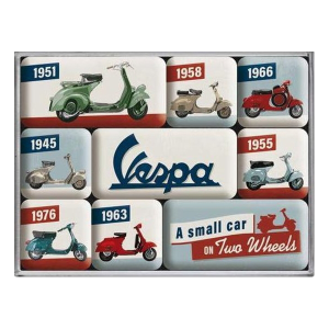 Magneet set Vespa- Nostalgic Art