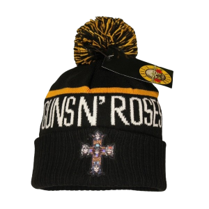 Guns 'n' Roses Cross Bobble (beanie/muts)