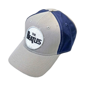 Beatles - Drum Logo Baseball grey/navy (cap 17)