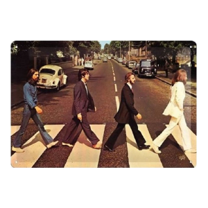 Beatles Abbey Road - Metal sign/metalen plaat 22261