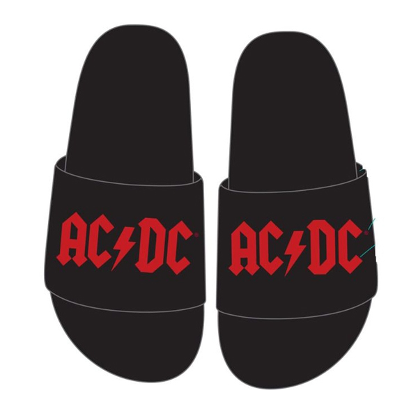 AC/DC Slippers Logo