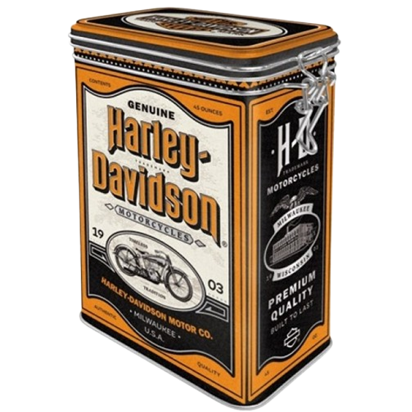 Harley Davidson Genuine Motorcycles Milwaukee - Aroma Box/Blik
