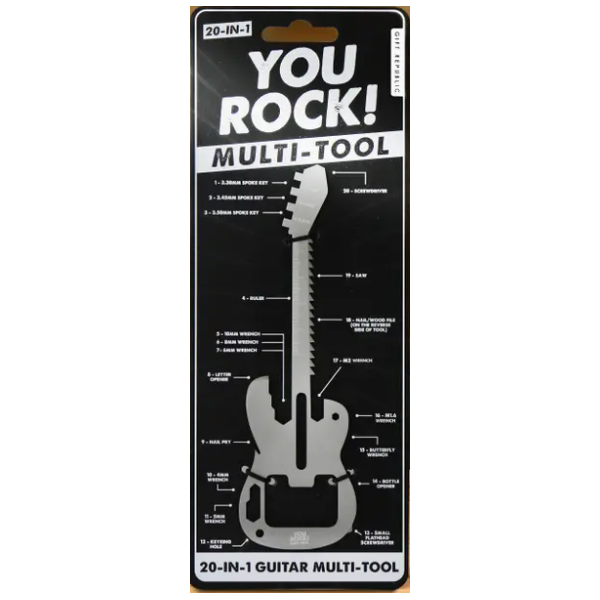20-IN-1 Multi-Tool - You Rock! (opener en meer)