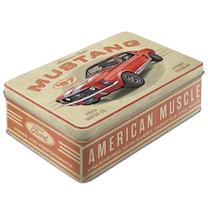 Ford Mustang – GT 1967 Red Tin Box/blik