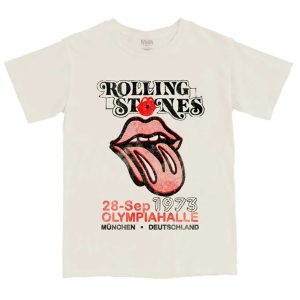 Rolling Stones - Munich '73 (t-shirt) crème