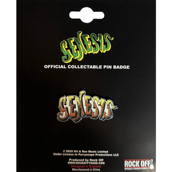Genesis - Classic Logo Pin