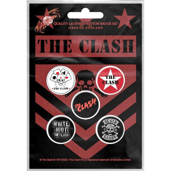 Clash - London Calling 5 buttons