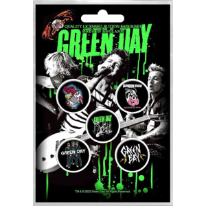 Green Day - Revolution 5 buttons