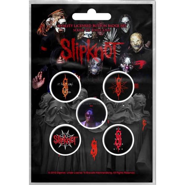 Slipknot - We Are Not Your Kind 5 buttons