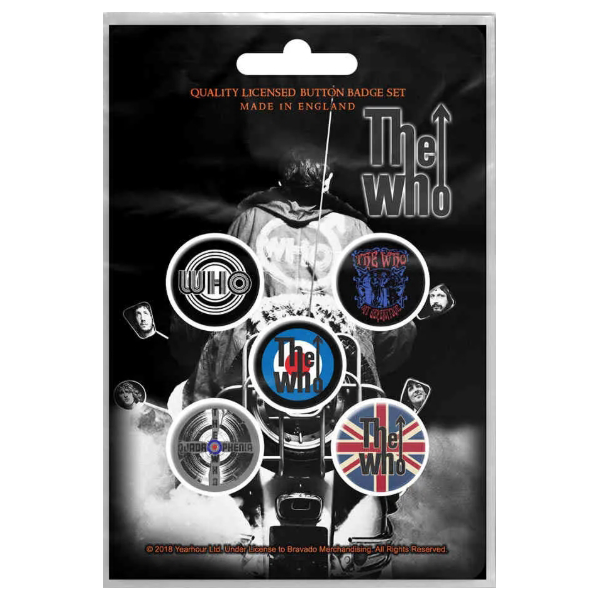 Who - Quadrophenia 5 buttons