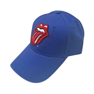Rolling Stones Classic Tongue (cap 77) blauw