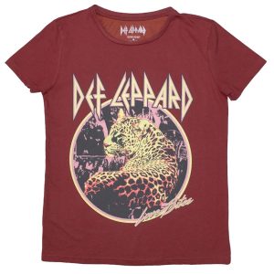 Def Leppard - Love Bites Rood (dames t-shirt)
