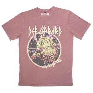 Def Leppard - Love Bites Stonewash Rood (t-shirt)