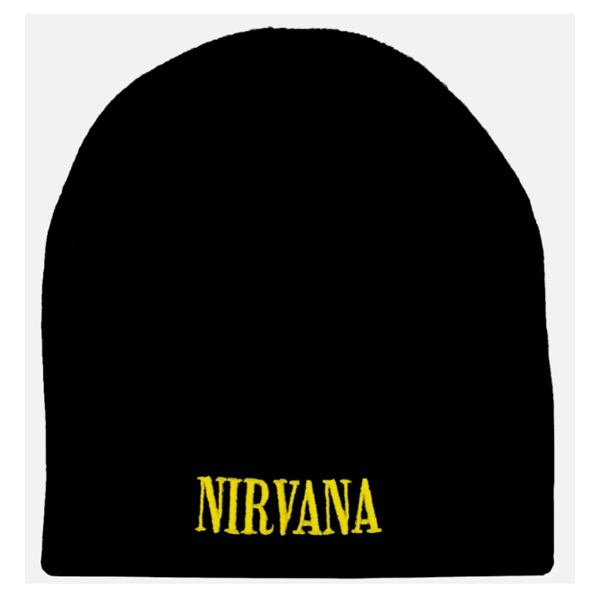 Nirvana - Distressed Logo (beanie/muts)